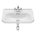Roca A3270A5000 - Lavandino incassato CARMEN 60x45 cm ceramiche/bianco