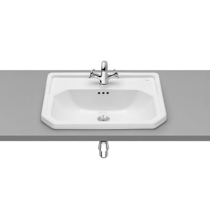 Roca A3270A5000 - Lavandino incassato CARMEN 60x45 cm ceramiche/bianco