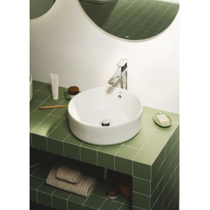 Roca A3270MJ000 - Lavandino da appoggio GAP diametro 39 cm ceramiche/bianco