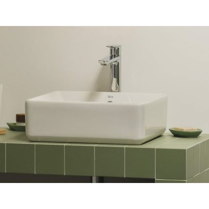 Roca A3270ML000 - Lavandino da appoggio GAP 39x37 cm ceramiche/bianco