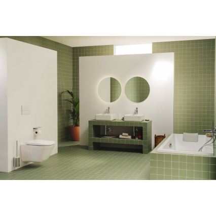 Roca A3270ML000 - Lavandino da appoggio GAP 39x37 cm ceramiche/bianco