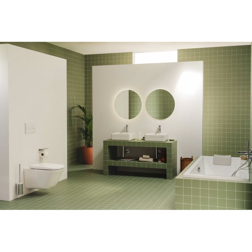 Roca A3270ML000 - Lavandino da appoggio GAP 39x37 cm ceramiche/bianco