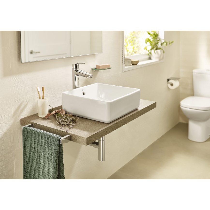 Roca A3270ML000 - Lavandino da appoggio GAP 39x37 cm ceramiche/bianco