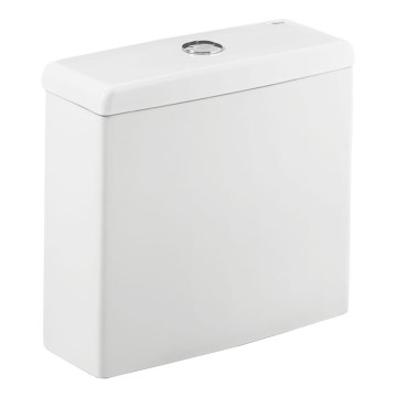 Roca A341242000 - Réservoir de chasse MERIDIAN, raccordement inférieur, céramique/blanc