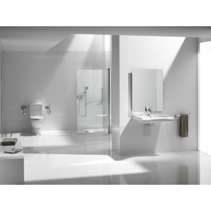 Roca A341242000 - Réservoir de chasse MERIDIAN, raccordement inférieur, céramique/blanc