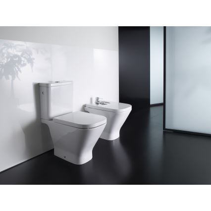 Roca A341470000 - Réservoir de chasse GAP à raccordement inférieur, en céramique/blanc