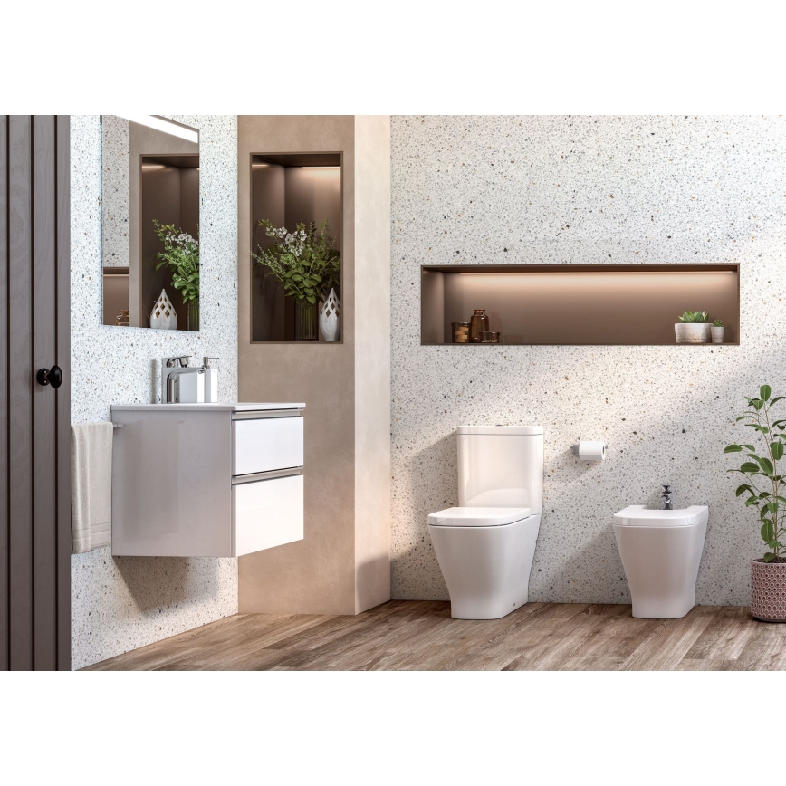 Roca A342477000 - Vaso WC GAP in ceramica/bianco