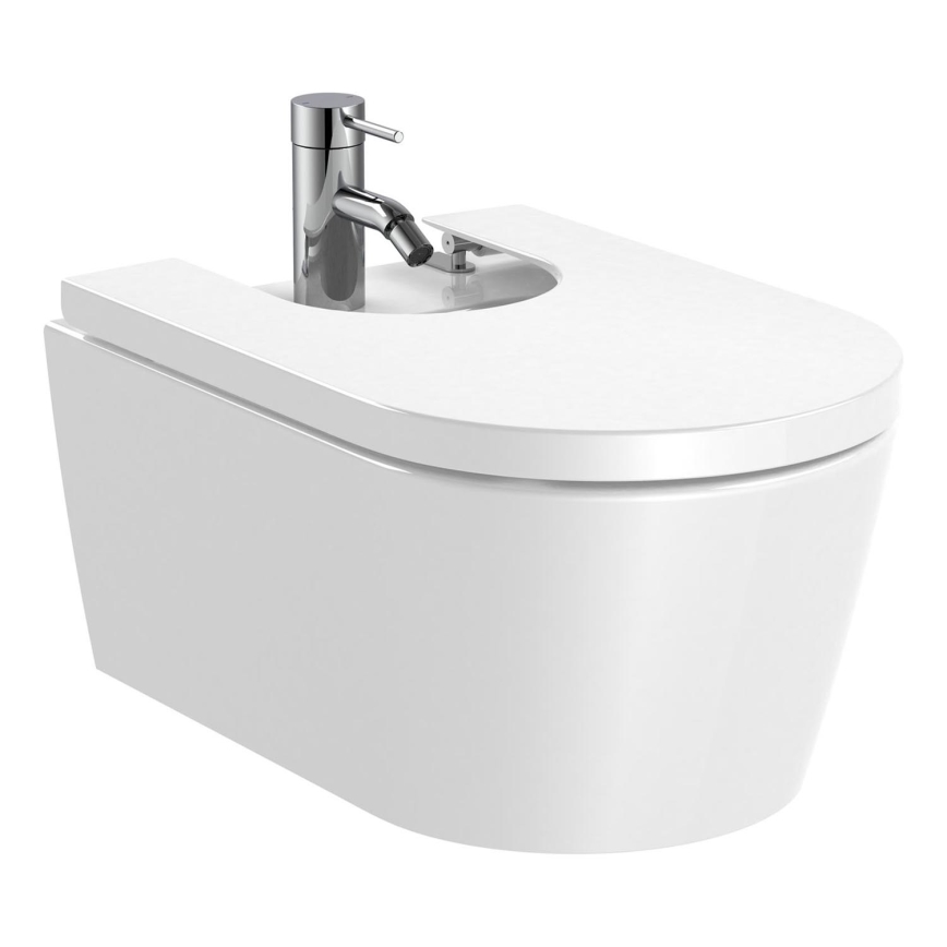 Roca A357525000 - Bidet suspendu INSPIRA céramique/blanc