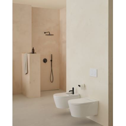 Roca A357525000 - Wandhängendes Bidet INSPIRA, Keramik/weiß