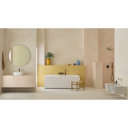 Roca A357525000 - Wandhängendes Bidet INSPIRA, Keramik/weiß