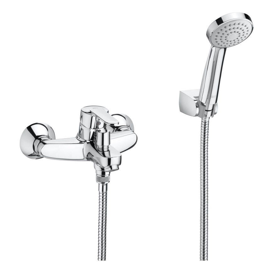 Roca A5A0125C02 - Set de baignoire avec robinet VICTORIA chrome brillant