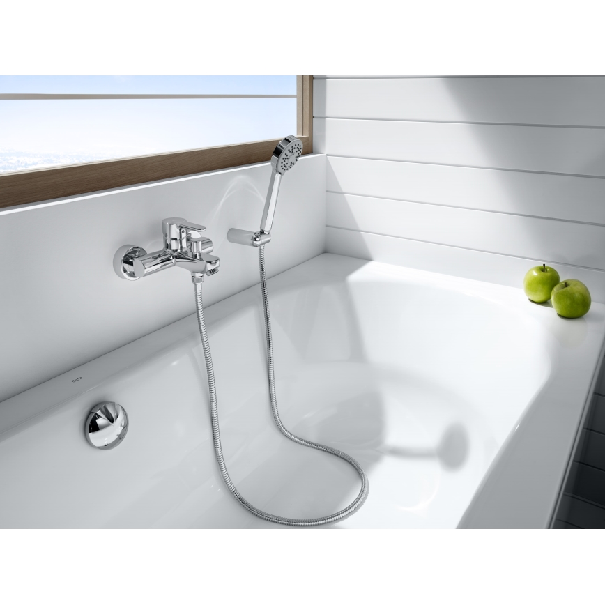 Roca A5A0209C00 - Rubinetto vasca da bagno L20 cromo lucido