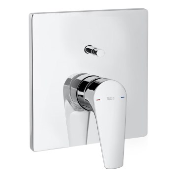 Roca A5A0B90C00 - Mitigeur de douche encastrable ATLAS, chrome brillant