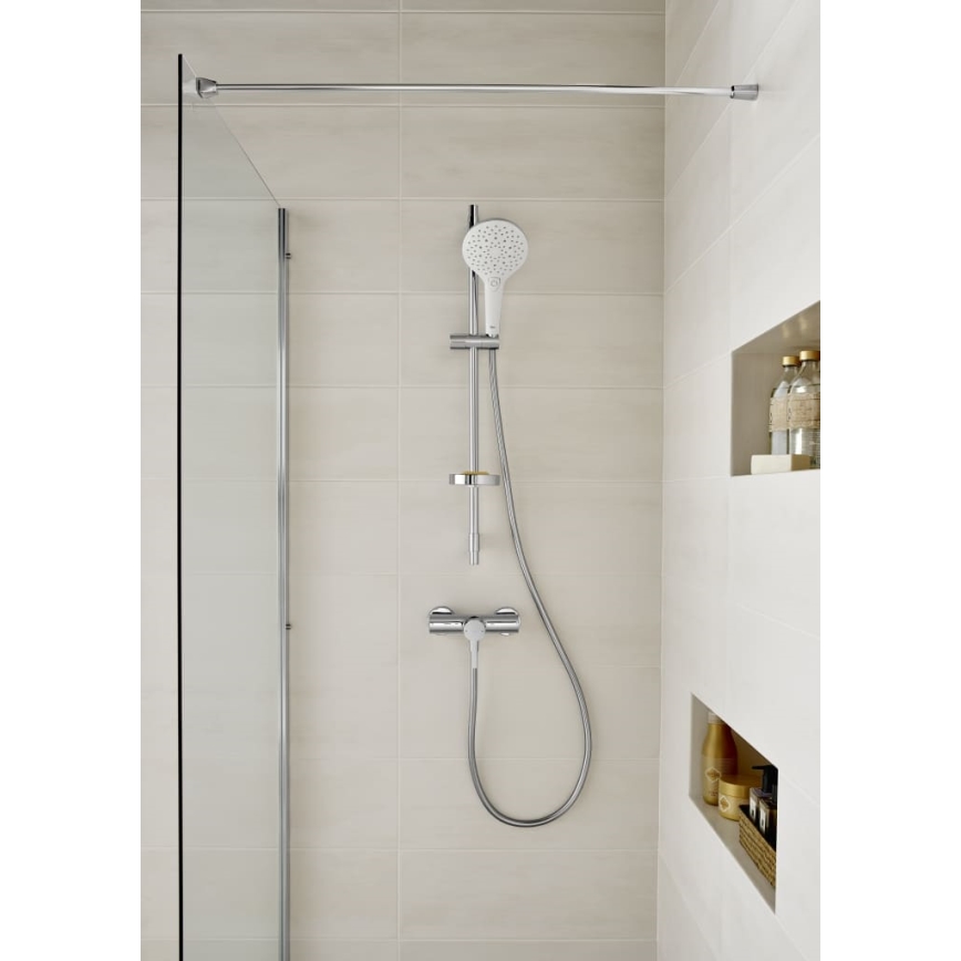 Roca A5A2196C00 - Mitigeur de douche NAIA chromé brillant