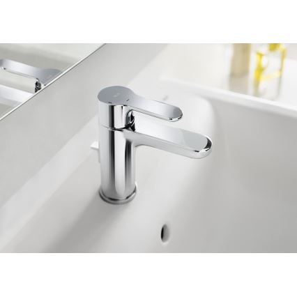 Roca A5A3B09C00 - Mitigeur pour lavabo L20, 17,1 cm, chrome poli
