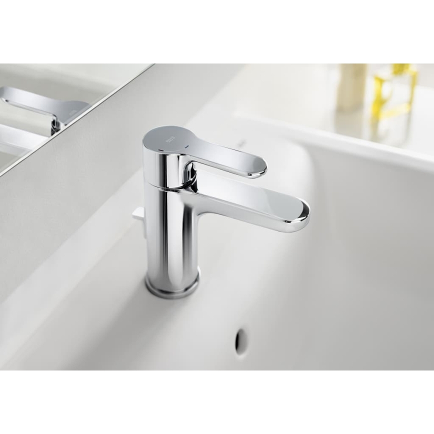 Roca A5A3B09C00 - Mitigeur pour lavabo L20, 17,1 cm, chrome poli