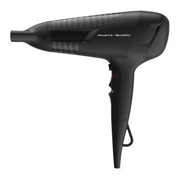 Rowenta - Asciugacapelli KARL LAGERFELD STUDIO DRY 2100W/230V nero