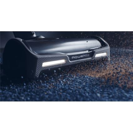 Rowenta - Aspirapolvere a bastone con uno spazzolone X-FORCE FLEX ANIMAL AQUA AUTO 3in1 480W/32,4V 2500 mAh blu
