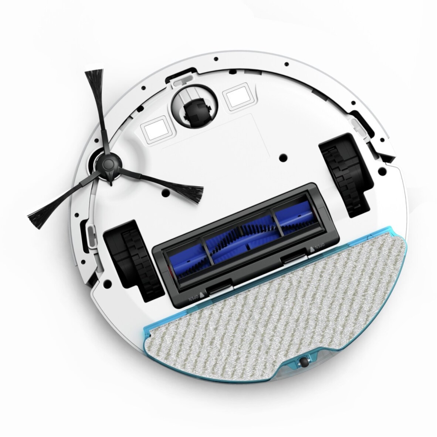 Rowenta - Aspirapolvere robot smart con un mop X-PLORER S70+ Animal Wi-Fi bianco