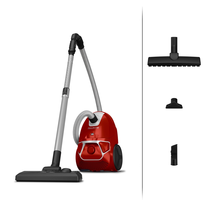 Rowenta - Aspirateur à sac COMPACT POWER 750W/230V rouge