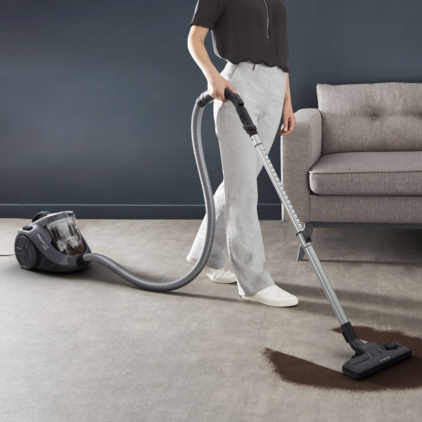 Rowenta - Aspirateur sans sac COMPACT POWER 1,5l 750W/230V gris