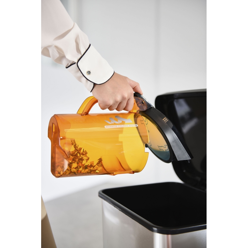 Rowenta - Aspirateur sans sac COMPACT POWER 1,5l 750W/230V noir/orange