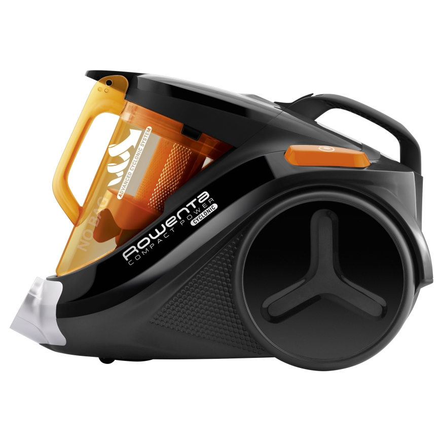 Rowenta - Aspirateur sans sac COMPACT POWER 1,5l 750W/230V noir/orange