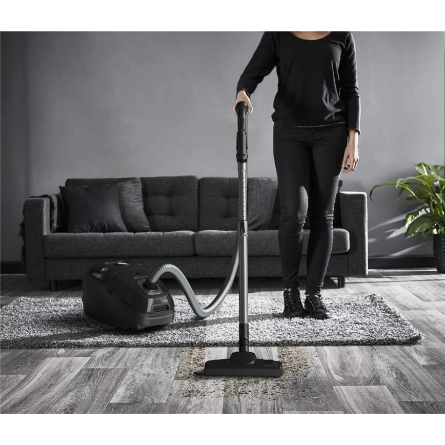 Rowenta - Beutel-Staubsauger GRÜN FORCE EFFITECH ECO TOTAL CLEAN 400W/230V schwarz
