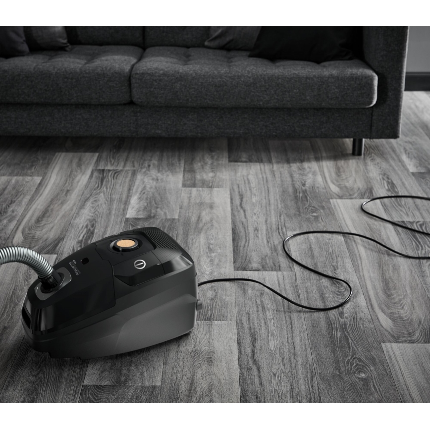 Rowenta - Beutel-Staubsauger GRÜN FORCE EFFITECH ECO TOTAL CLEAN 400W/230V schwarz