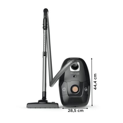 Rowenta - Beutel-Staubsauger GRÜN FORCE EFFITECH ECO TOTAL CLEAN 400W/230V schwarz