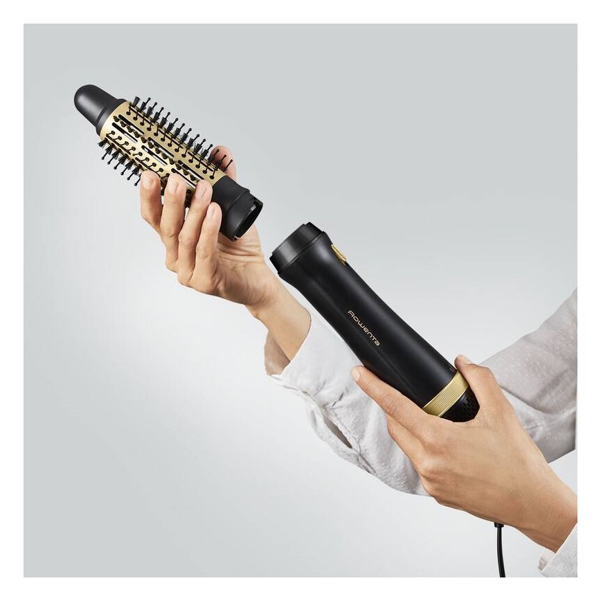 Rowenta - Brosse à air chaud EXPRESS STYLE 800W/230V noir/doré