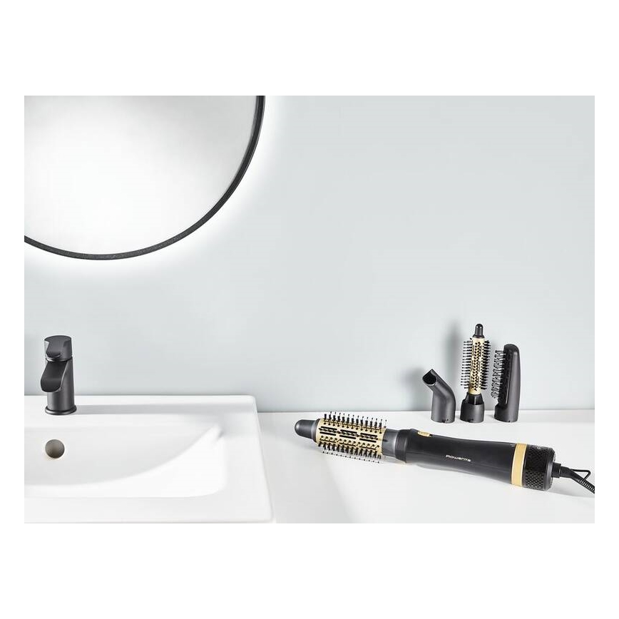 Rowenta - Brosse à air chaud EXPRESS STYLE 800W/230V noir/doré