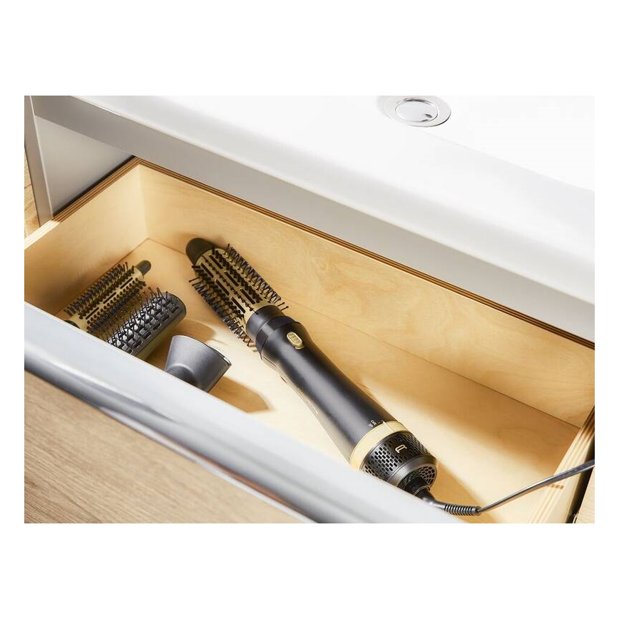 Rowenta - Brosse à air chaud EXPRESS STYLE 800W/230V noir/doré