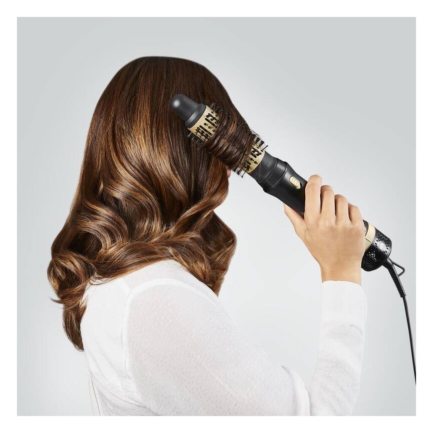 Rowenta - Brosse à air chaud EXPRESS STYLE 800W/230V noir/doré