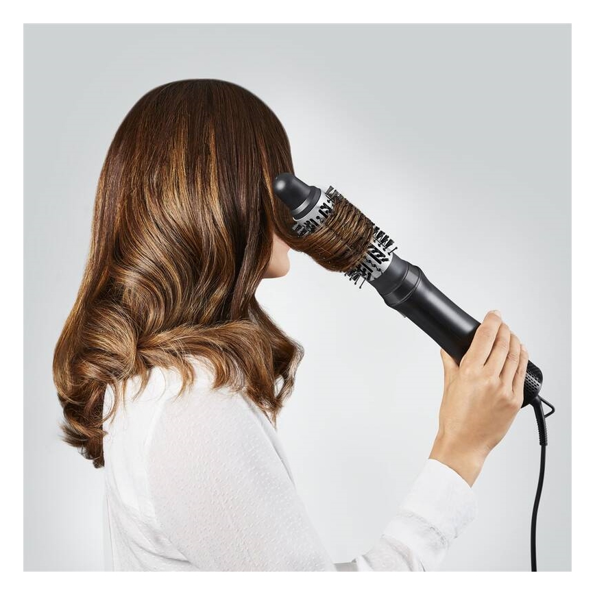 Rowenta - Brosse à air chaud EXPRESS STYLE 900W/230V noir/argent