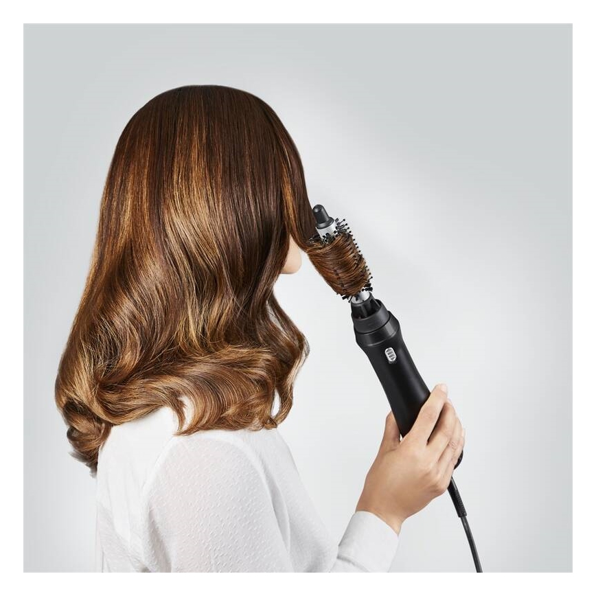 Rowenta - Brosse à air chaud EXPRESS STYLE 900W/230V noir/argent