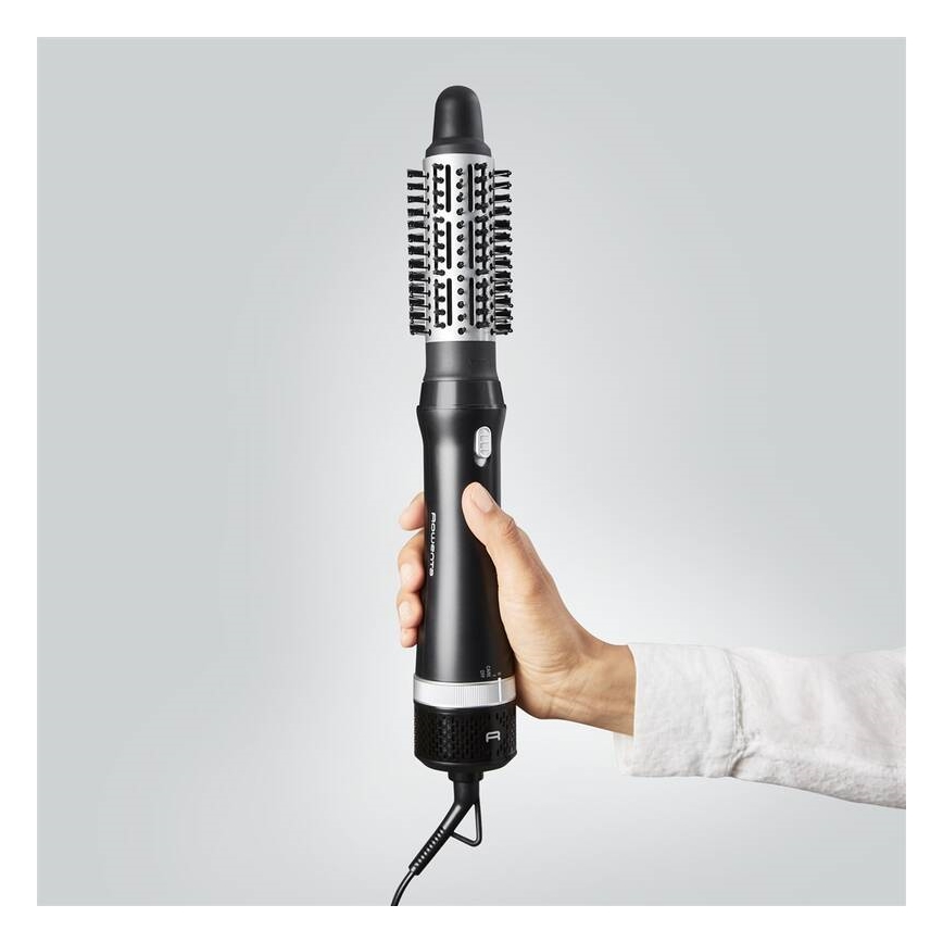 Rowenta - Brosse à air chaud EXPRESS STYLE 900W/230V noir/argent