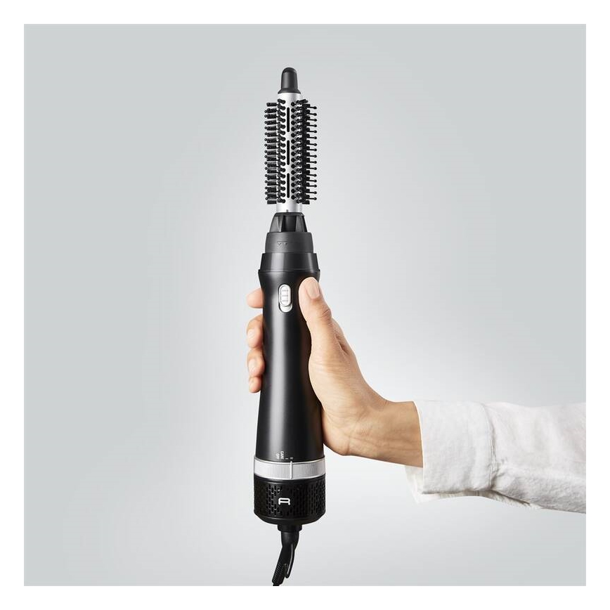 Rowenta - Brosse à air chaud EXPRESS STYLE 900W/230V noir/argent