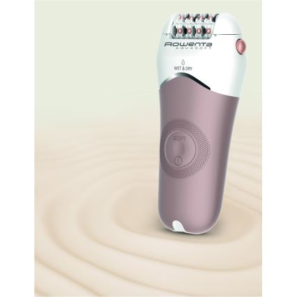 Rowenta - Epilierer WET&DRY 4,5W/5V 600 mAh beige/gold