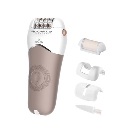 Rowenta - Epilierer WET&DRY 4,5W/5V 600 mAh beige/gold