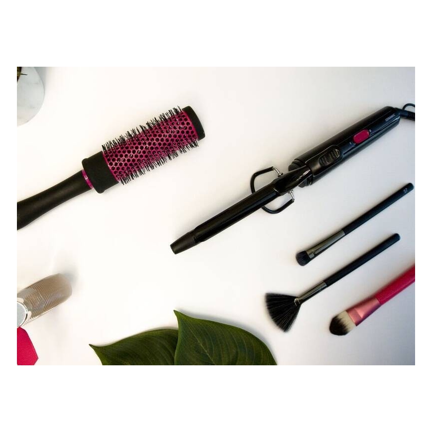 Rowenta - Fer à boucler CURLING TONG BASIC 25W/230V noir