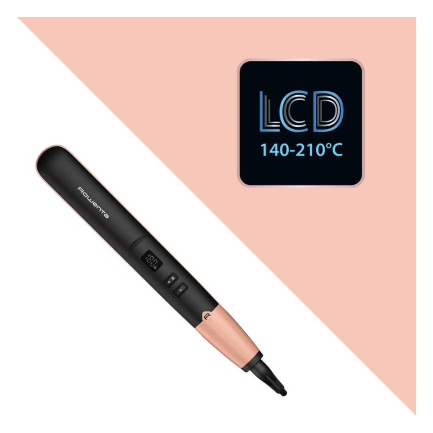 Rowenta - Lisseur à cheveux avec écran LCD EXPRESS SHINE 39W/230V