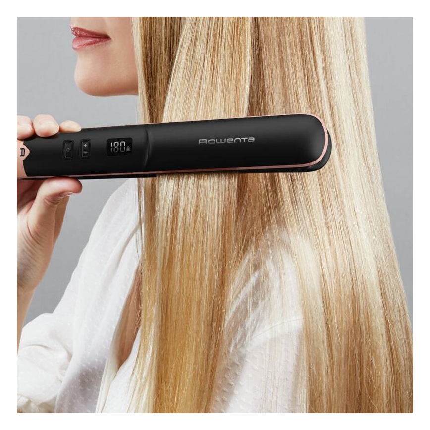 Rowenta - Piastra per capelli con display LCD EXPRESS SHINE 39W/230V