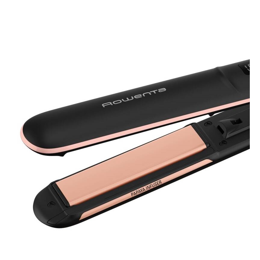 Rowenta - Piastra per capelli con display LCD EXPRESS SHINE 39W/230V