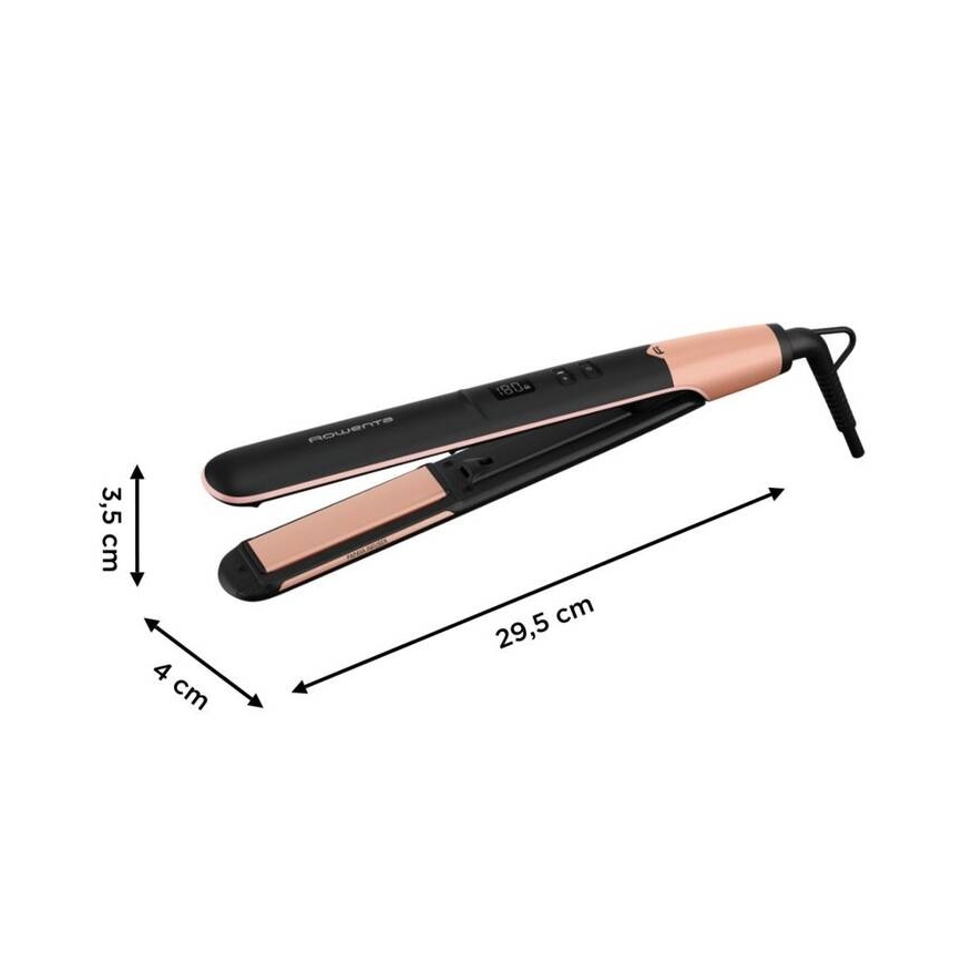 Rowenta - Piastra per capelli con display LCD EXPRESS SHINE 39W/230V