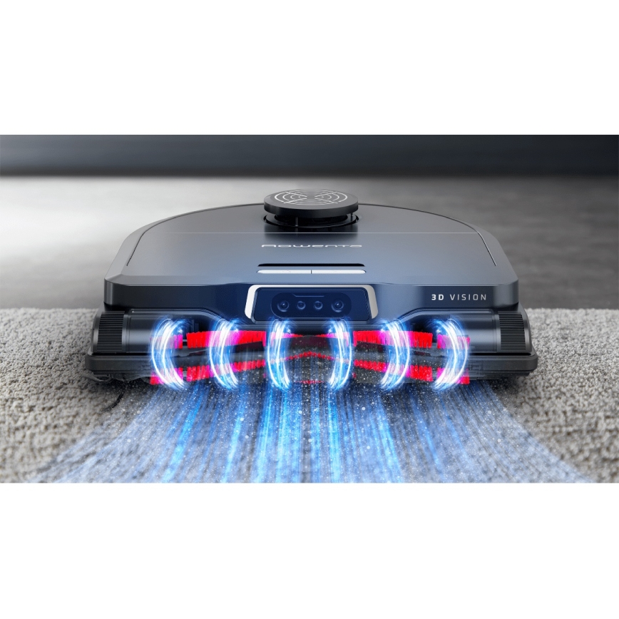 Rowenta - Smart-Staubsaugerroboter  mit Wischmopp X-PLORER S240+ AI Animal & Allergy Wi-Fi 5200 mAh