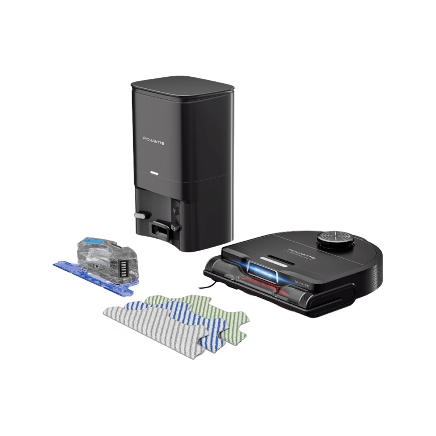 Rowenta - Smart-Staubsaugerroboter  mit Wischmopp X-PLORER S240+ AI Animal & Allergy Wi-Fi 5200 mAh