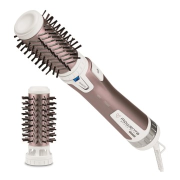 Rowenta - Spazzola rotante per capelli PREMIUM CARE 1000W/230V rosa/bianco