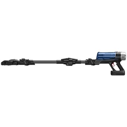 Rowenta - Stielstaubsauger mit Wischmopp X-FORCE FLEX ANIMAL AQUA AUTO 4in1 250W/25,2V 2500 mAh schwarz/blau