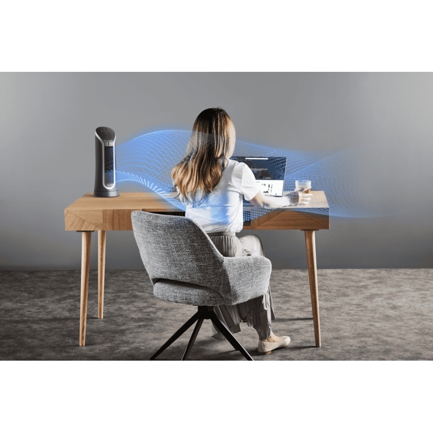 Rowenta - Turmventilator EOLE COMPACT 30W/230V schwarz